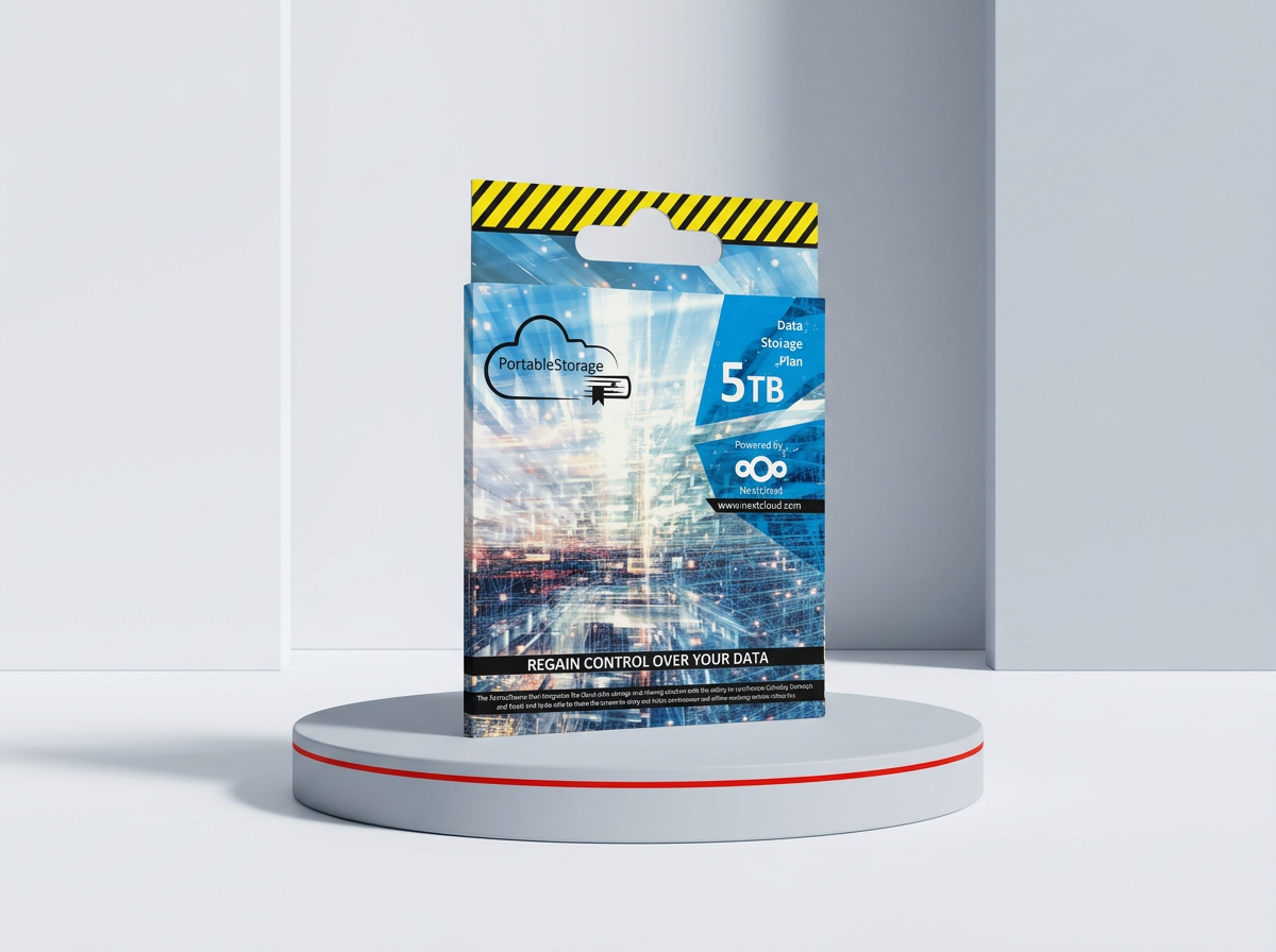 Portable Storage Powered by Nextcloud